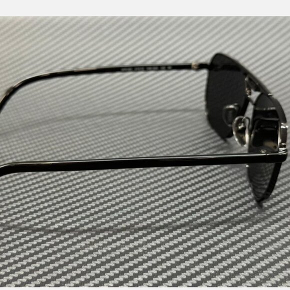 New PRADA Black Grey Men's 57mm Sunglasses - Picture 4 of 5